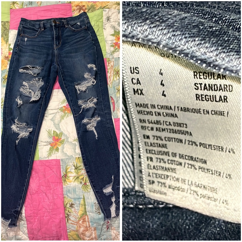 American Eagle Curvy High Rise Jegging